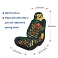 thumbnail image 5 of Pofeuu Tropical Tribe Mask Print Automotive Car Seat Covers Flat Cloth Full Set Seat Covers,Car Seat Covers front seats for Cars Trucks and SUVs-1, 5 of 9