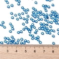 thumbnail image 3 of TOHO Round Seed Beads Japanese Seed Beads (2206) Silver Lined Dark Aqua 8/0 3mm Hole: 1mm about 222pcs/10g, 3 of 5