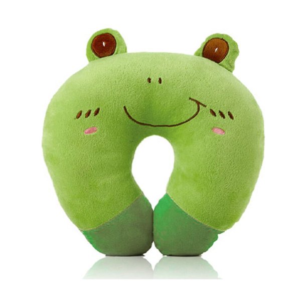 Cojín de oficina de almohada de cuello de dormir de felpa en forma de U lindo regalo de almohada de viaje encantador yuarrent WJ0165-03