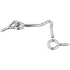 Stanley Hardware 750550 2-1/2" Zinc Plated Gate Hooks & Eyes, 2 Count