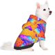 thumbnail image 2 of Fotbe Magic Mushrooms Sudadera con Estampado para Perros Pequeños – Suéter con Capucha para Mascotas, Tela Suave de Forro Polar con Bolsillo-Medium, 2 of 7