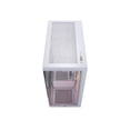 thumbnail image 3 of CORSAIR iCUE LINK 3500X RGB Tempered Glass Mid-Tower PC Case, White – 3x Pre-Installed RX120 RGB Fans – Reverse Connection Motherboard Compatible – Fits up to 10x 120mm Fans, 3 of 16