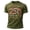 v#174Army Green860, variant on Men'S T-Shirts Stripes 250 Graphic United States Semper Libertas 1776-2026 Print Short Sleeve Crewneck For 4th Of July Downtown Block Party Freedom Tee,Navy,Xxl