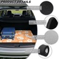 thumbnail image 6 of XYZCANDO Tropical Floral Printed Trunk Mat 29" x 39", Waterproof Cargo Liner with Non-Slip Backing, Durable Stitched Edge Trunk Carpet for SUVs, Sedans and Trucks, 6 of 7