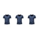 thumbnail image 4 of Qarigey Tops masculinos africanos expresivos experiencia moda étnica moda africana hombres africanos traje tradicional camiseta ética azul Type1 NO1, 4 of 6