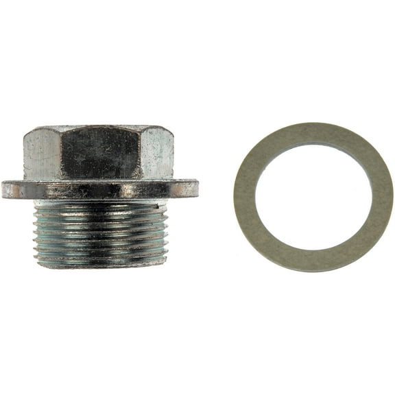 Dorman 090-041 Engine Oil Drain Plug for Specific Toyota Models, Silver (Pack of 5)