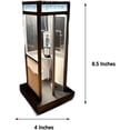 thumbnail image 7 of Retro Vintage Phone Booth Style Table Lamp – Mini LED Night Light, Classic Telephone Booth Desk Light for Home Decor, Bedroom, Living Room, 7 of 7