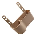 thumbnail image 4 of Soporte de almacenamiento para respaldo de asiento de automóvil Bote de basura Soporte para taza de agua Gran capacidad para bebidas Chips Cambiar teléfonos celulares Beige, 4 of 5