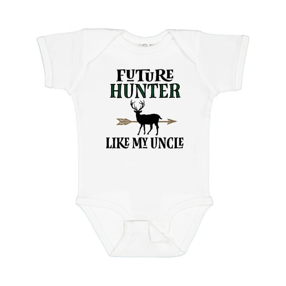 Inktastic Hunting Future Hunter Like Uncle Boys or Girls Baby Bodysuit