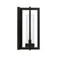 thumbnail image 3 of 1 Light Outdoor Wall Lantern In Minimalist Style-15 Inches Tall And 7 Inches Wide Capital Lighting 948211Bk, 3 of 6