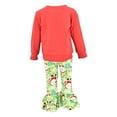 thumbnail image 4 of Unique Baby Girls 2 Piece Little Miss Joy Christmas Ruffle Outfit (12Y, Red), 4 of 5