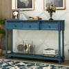 Firlar Console Table Sofa Table With Drawers Luxurious And Exquisite Design Of Entrance With Projection Drawer And Long Shelf
