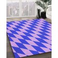 thumbnail image 2 of Ahgly Company Indoor Rectangle Patterned Bright Lilac Purple Area Rugs, 2' x 4', 2 of 6