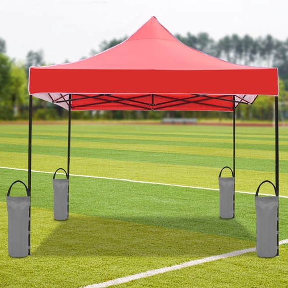 SuoKom Extra Large Po-P Up Gazebo Weights Sand Bags for E-Z Po-P Up Canopy Tent Outdoor Instant Canopies,Sand Bags Without Sand, 4-Pack