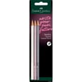 thumbnail image 1 of Faber-Castell Sparkle Graphite Pencils - Sparkle Rose Shadows/Dapple Grey/Coconut Milk - Pack of 3 (218485), 1 of 5