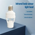 thumbnail image 6 of ZestqaQ E27 Screw Motion Sensor Light, Infrared Sensor Lamp Head, Hands-Free Lighting Solution, Easy Installation for Home Security, 360° Detection for Stairs and Corridors, 6 of 9