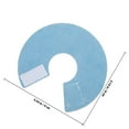 thumbnail image 4 of OULII Bird Neck Protector Sky-blue Soft Collar Microfiber 1Set, 4 of 5