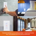 thumbnail image 4 of Atenuador Inteligente Táctil WiFi 1 Circuito Compatible con App móvil y Asistentes de voz Tecnolite, 4 of 7
