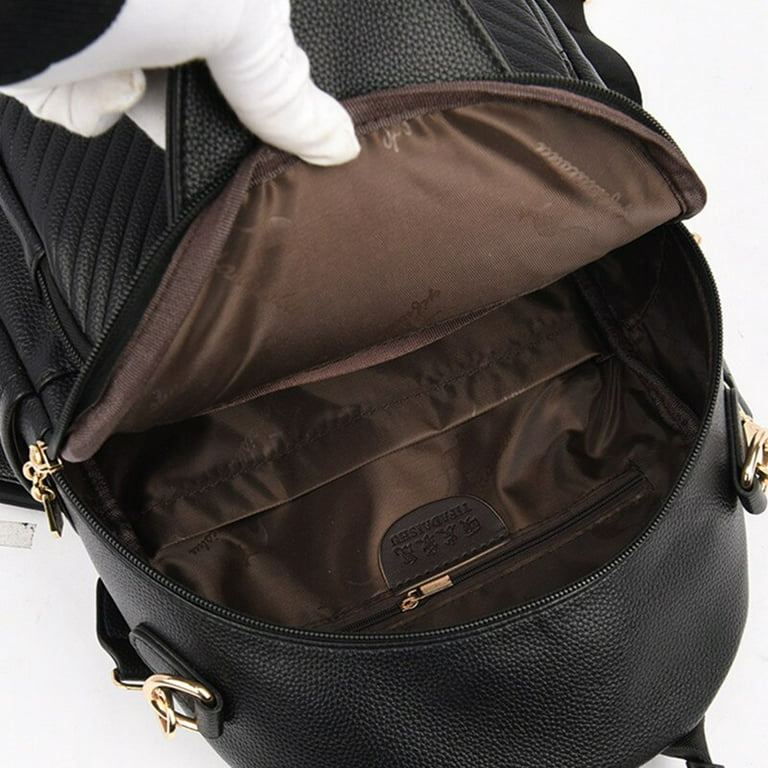 CoCopeaunt Womens Pure Black Shoulder Bags Soft Leather Tote Bag Simple  Leaf Pendant Handbag Female New Brand Designer Shopper Bag