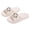 White, variant on White Cartoon Unisex Slide Sandals EVA Foam Comfortable Lightweight Summer Beach Pool Slippers,Size 3.5-5