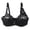 Black, variant on Bras for Women Elegant Lace Bra for Women with Curves— Plus Size Underwear for Everyday Confidence Black 80E