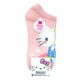 thumbnail image 2 of Hello Kitty, Girls 6+2 Bonus No-Show Socks, 8-Pack, Sizes S-L, 2 of 6