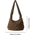 thumbnail image 6 of Kukuzhu Quilted Bag for Women Puffer Tote Bag Quilted Shoulder Bag Puffy Hobo Bag Lightweight Quilted Padding Tote, 6 of 6