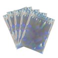 thumbnail image 1 of Lock Bags Jewelry Earrings Laser Ziplock Food Packaging Organizer Storage Deodorant Color 100pcs Transparent Zip, 1 of 5