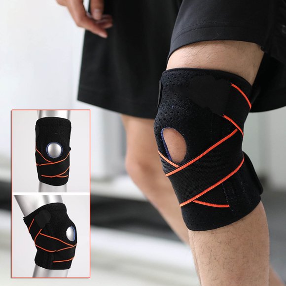 ZZwxWA Festival Gift Outdoor Sports Compression Strap Knee Pads Cycling Ball Sports Knee Pads