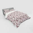 thumbnail image 3 of Ambesonne Vintage Bedding Set 3 Pcs, Blooming Garden Flowers, Twin XL, Multicolor, 3 of 3