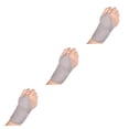 thumbnail image 2 of Eigraketly Muñequera ajustable Gimnasio Cinturón de mano Férula Carpal Deporte Esguince Compresión Autoadhesivo Brace para Fitness Gris Type1 NO1, 2 of 6