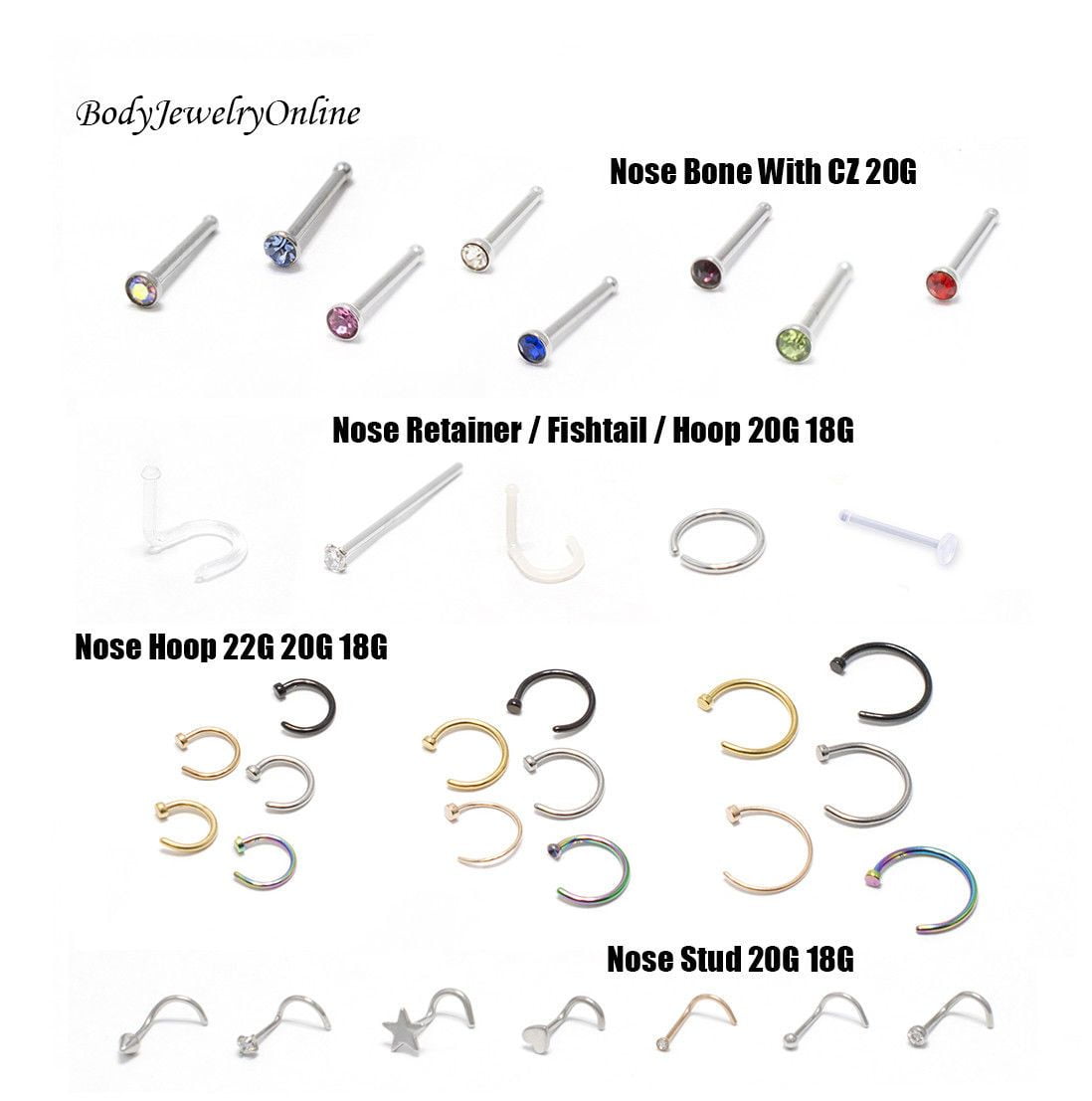 22g nose retainer