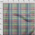 thumbnail image 2 of oneOone Polyester Lycra Fabric Madras Check Print Sewing Fabric BTY 56 Inch Wide, 2 of 4