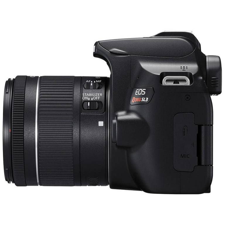 Canon EOS Rebel SL3 DSLR 24.1MP 4K Camera with EF-S 18-55mm f/3.5
