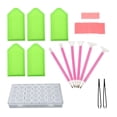 thumbnail image 4 of 1 Set Diamond Art Tools with Storage Box for Organized Crafting Assorted Color Plastic, 4 of 5