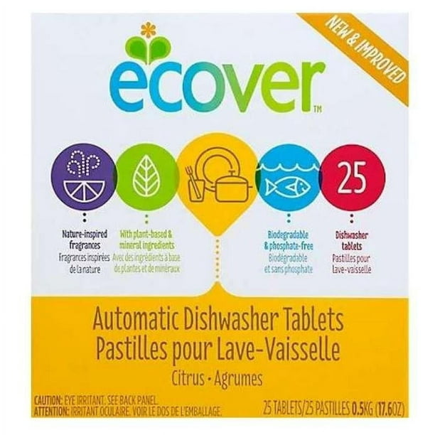 Ecover – Lave-Vaisselle Automatique 25 Comprimés