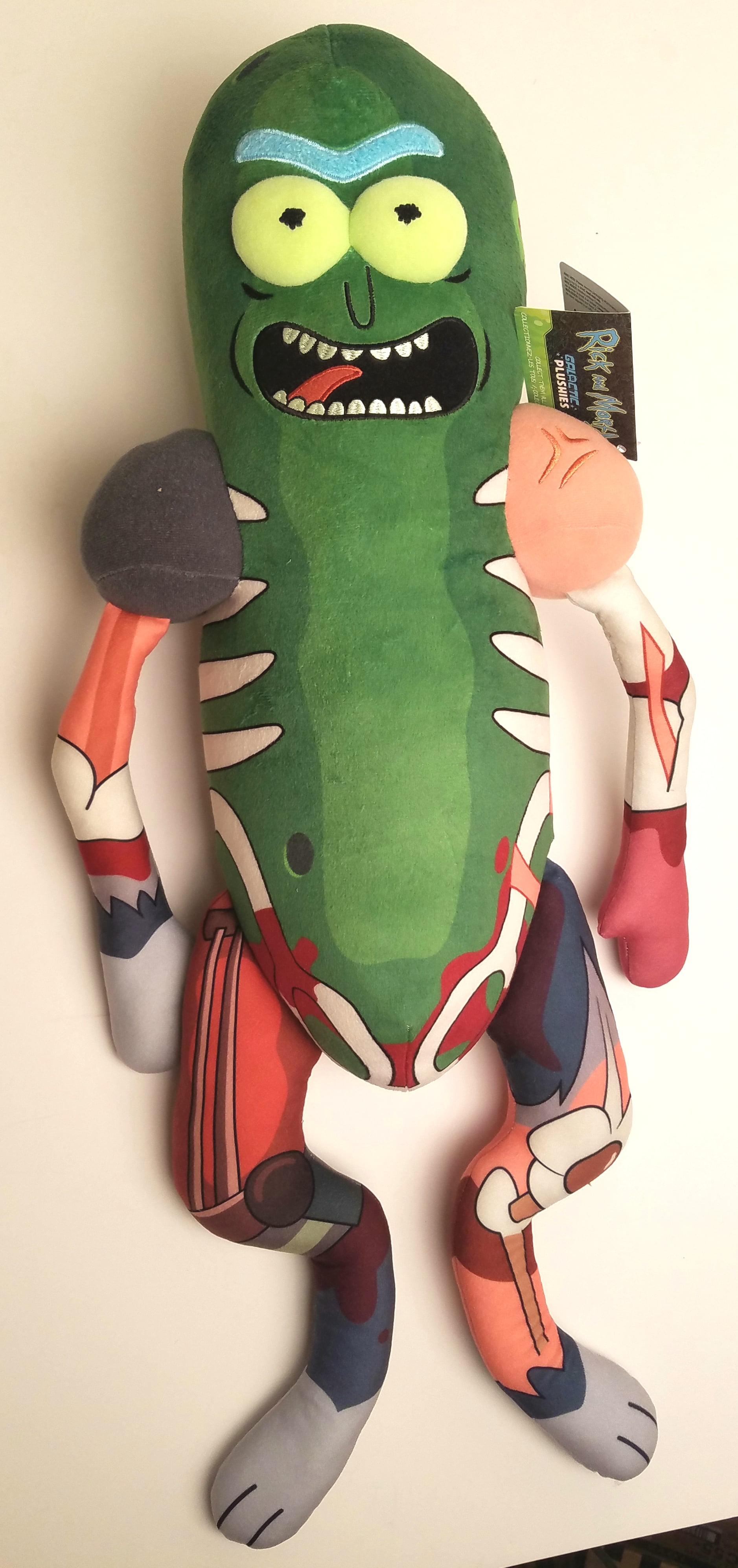 pickle rick rat suit plush