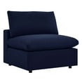 thumbnail image 2 of Modway Commix Sunbrella Outdoor Patio Furniture Glider Chair, Navy, 2 of 9