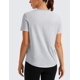 thumbnail image 2 of Remera CRZ YOGA de Algodón Pima Suave de Manga Corta Gris Claro, 2 of 6