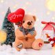 thumbnail image 3 of I Love You Stuffed Bear with Heart 7, 3 of 4