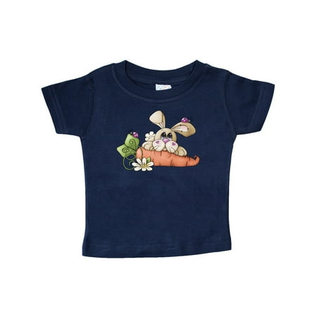 

Inktastic Ladybugs and Bunny Rabbit with Carrot Gift Baby Boy T-Shirt