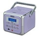 thumbnail image 1 of Reproductor de CD estéreo portátil Boombox Jensen CD-660 Lavender, 1 of 6