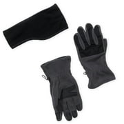 Men's Fleece Gloves and Headwrap Set