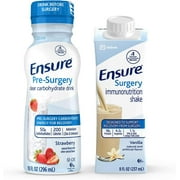 Ensure Surgery Perioperative 5-Day Bundle with 3 Ensure Pre-Surgery Clear Carbohydrate Drinks & 20 Ensure Surgery Immunonutrition Shakes