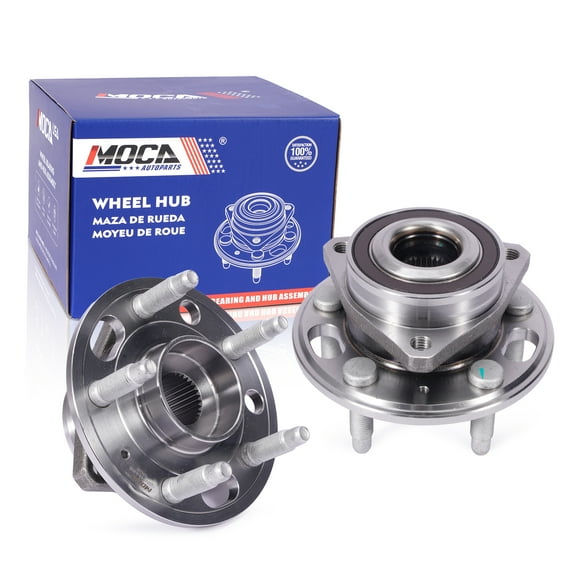 MOCA AUTOPARTS 513288 2x Front or Rear Wheel Hub Bearing Assembly Fit for 2010-2017 GMC Terrain & 2010-2017 Chevrolet Equinox & 2011-2017 Buick Regal