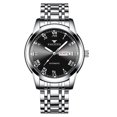 thumbnail image 2 of Resicozy Wrist Watches for Unisex Fashion Casual Quartz Watch Stainless Steel Watch with Day Date A, 2 of 3