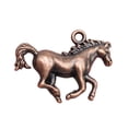 thumbnail image 2 of SmartBy Metal Horse Pendant Retro Horse Charm Vintage Running Horse Pendant for Jewelry Making DIY Earrings Keychains Necklaces Craft Projects, 2 of 7
