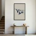thumbnail image 3 of Eastern Print Poster Bikini Blue Beach Coastal Wall Art Summer Aesthetic Print, Size 8x12 UNFRAMED, 3 of 5