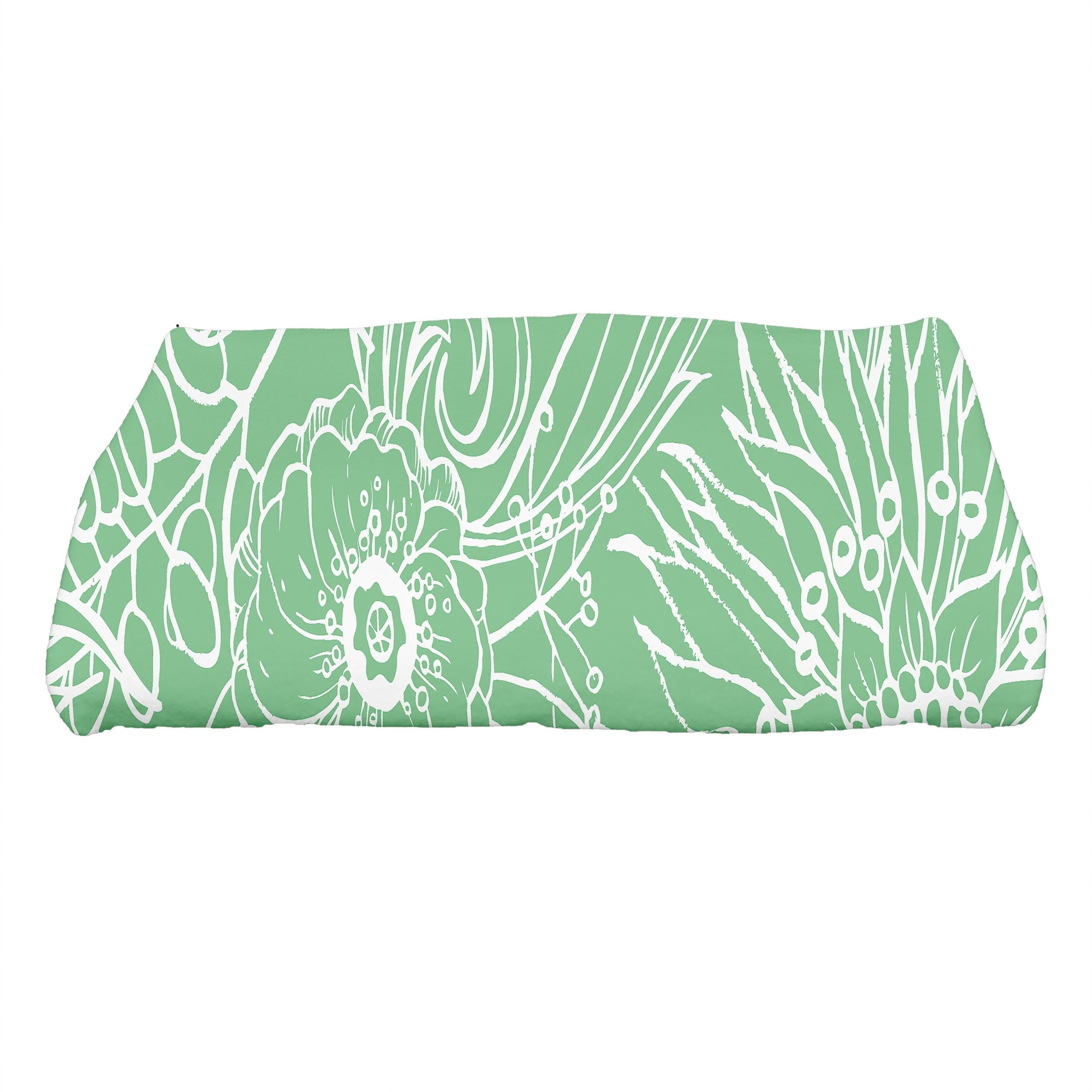 Simply Daisy, 28 x 58 Inch, Zentangle 4, Floral Print Bath Towel, Red Orange
