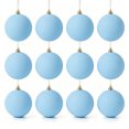 thumbnail image 5 of 12 Pcs Christmas Tree Decorations Velvet Christmas Balls Flocked Christmas Tree Ball Ornaments Plastic Xmas Decorative Hanging Ornaments(2.36 Inch), 5 of 6